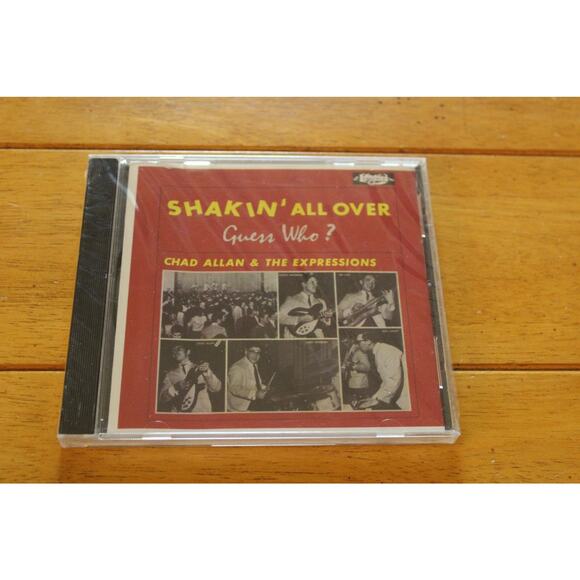 Chad Allan & The Expressions - Shakin All Over CD 1997 Guess Who? Garage Sealed
